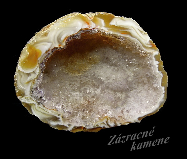 Achátová geoda 