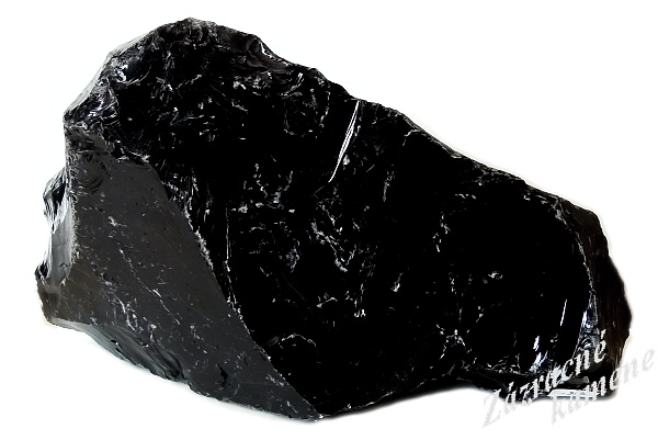 Obsidián čierny neopracovaný XXL