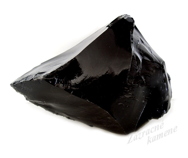 Obsidián čierny neopracovaný L